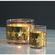 Metal embossing sheets - cut aluminium 20x30 cm - Gold x3