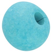 Ceramics bead 15mm Mat Turquoise|raw }}