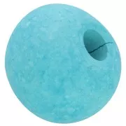 Ceramics bead 15mm Mat Turquoise