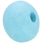 Ceramics bead 15mm Mat Aquamarine|raw }}