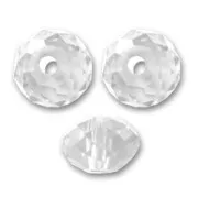 PureCrystal 5040 Flat round 6mm Crystal  x1