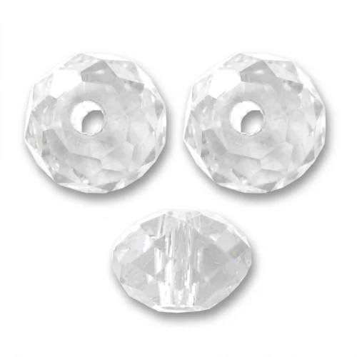 PureCrystal 5040 Flat round 6mm Crystal  x1