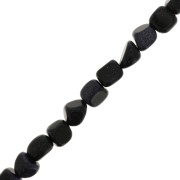 6mm Irregular Nugget beads - Imitation Blue Sand Stonex40cm