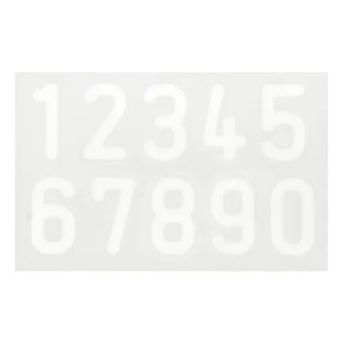 8x5cm Silicone mould for making resin numbers x1