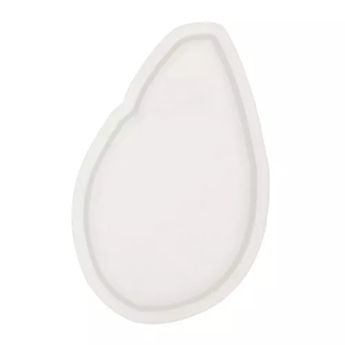 73x40mm Silicone mould to make an agate slice x1