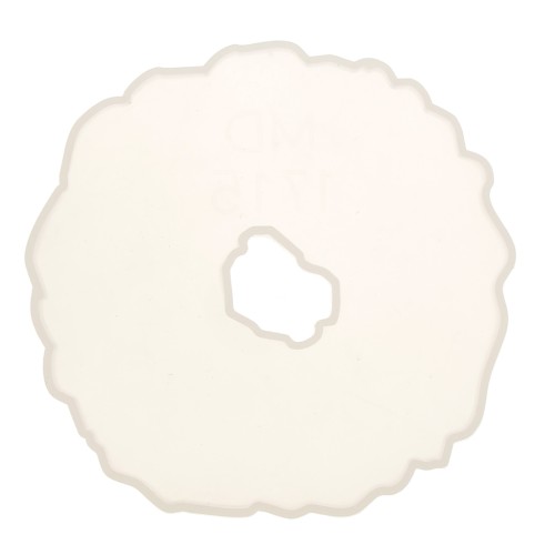 128x128mm Silicone mold for resin - hollow geode shape x1