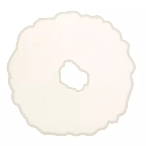 128x128mm Silicone mold for resin - hollow geode shape x1