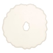 122x122mm Silicone mold for resin - hollow geode shape x1