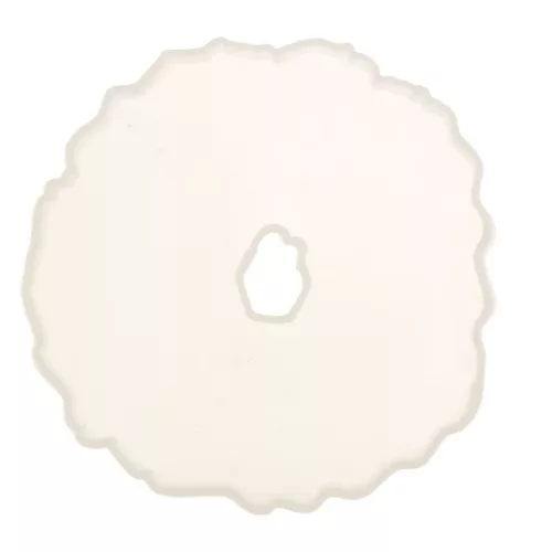 122x122mm Silicone mold for resin - hollow geode shape x1