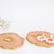 122x122mm Silicone mold for resin - hollow geode shape x1