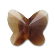 PureCrystal 5754 Butterfly 10mm Topaz Blend x1|raw }}