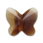 PureCrystal 5754 Butterfly 10mm Topaz Blend x1