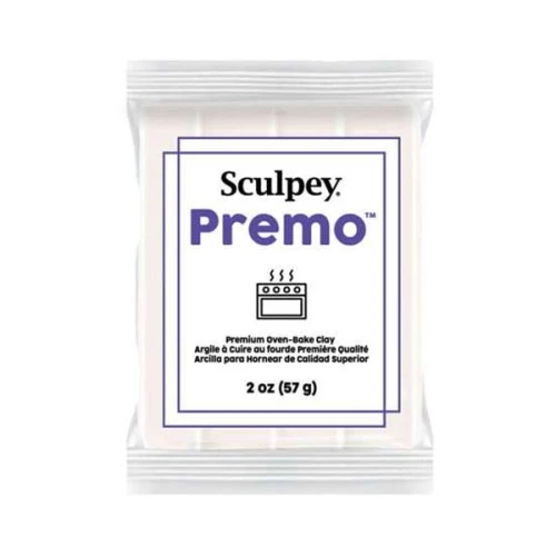 Premo Clay, 57 g, Translucent White (No. 5527)