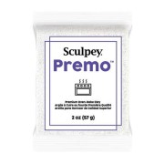 Premo Clay, 57 g, Frosted White (No. 5057)