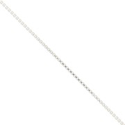 925 Sterling silver 1.8mm Venetian mesh chain x 50 cm