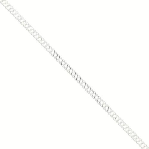 925 Sterling silver 3.3mm Double Rombo x 50 cm