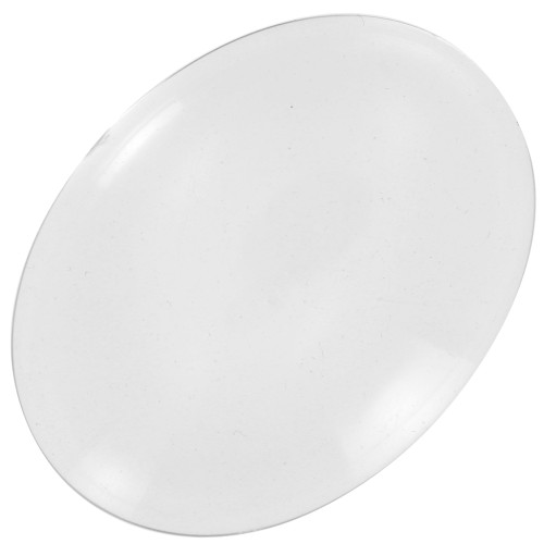 Magnifying cabochon 40x30mm Crystal x1