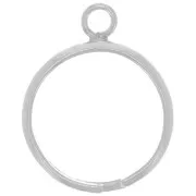 925 Sterling Silver Ring with 1 loop x1