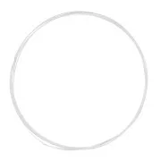 0.9mm 925 Sterling Silver Hard round wire - hardened - beaded effect x1m