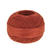Cotton yarn Lizbeth size 40 - Burnt Sienna n°9601 x274m|raw }}