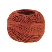 Cotton yarn Lizbeth size 10 - Burnt Sienna n°9601 x111m|raw }}