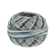 Cotton yarn Lizbeth size 10 - Artic Evening n°9100 x111m|raw }}