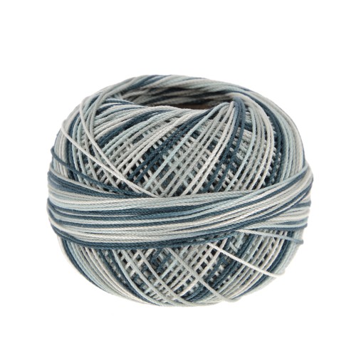 Cotton yarn Lizbeth size 10 - Artic Evening n°9100 x111m