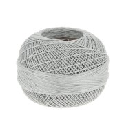 Cotton yarn Lizbeth size 20 - Costal Gray n°9603 x192m|raw }}