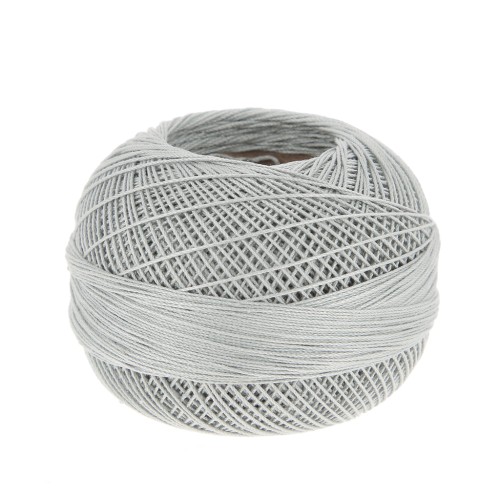 Cotton yarn Lizbeth size 20 - Costal Gray n°9603 x192m