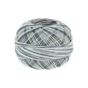 Cotton yarn Lizbeth size 20 - Artic Evening n°9100 x192m|raw }}