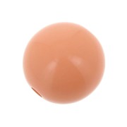 6mm Opaque resin bead - Coral x10|raw }}