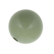 4mm Opaque resin bead - Verdigris x15