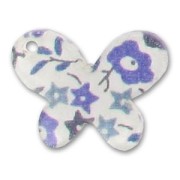 Butterfly 15x20mm Liberty Fairford Bleu x1|raw }}