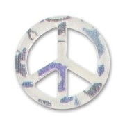 Peace 15mm Liberty Fairford Bleu x1