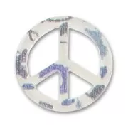 Peace 15mm Liberty Fairford Bleu x1