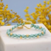 4mm Opaque resin bead - Coral x15