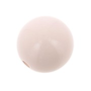 4mm Opaque resin bead - Pastel Pink x15