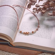 3x6mm Cone bead - 3 micron Gold plated x1