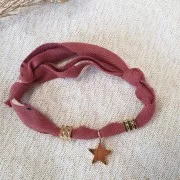 6mm Worked Cube Bead - 3 micron Gold plated x1