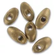 Long Magatama Miyuki 4x7mm LMA-2006- Mat Met Dark Bronze x 10g
