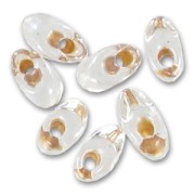 Long Magatama Miyuki 4x7mm LMA-1522 - Crystal Spkl Honey Beige L x 10g|raw }}