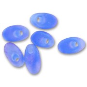 Long Magatama Miyuki 4x7mm LMA-150FR - Mat Tr Sapphire AB x 10g|raw }}