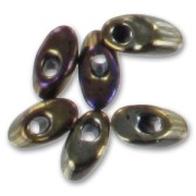 Long Miyuki Magatama 4x7 mm LMA-458 - Brown Iris Metallic x10g
