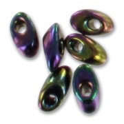 Long Magatama Miyuki 4x7mm LMA-454 - Met Dark Plum Iris x 10g
