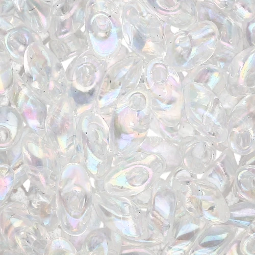 Long Magatama Miyuki 4x7mm LMA-250 - Crystal AB x 10g