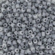 Miyuki Delica 11/0 DB1589 - Mat Opaque Ghost Gray|raw }}