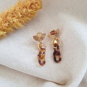 12mm Striated Round closed ring - 3 micron Gold Plated x1