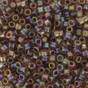 Miyuki Delica 11/0 DB0091 - Berry Lined Light Topaz AB