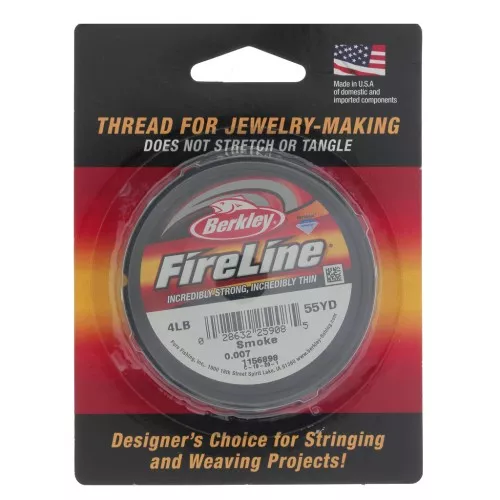 Fireline Thread - Fused Braid 0.10 mm (4LB) Smoke x50 m