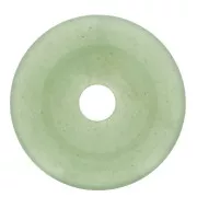 30mm Donuts gemstone - Aventurine x1
